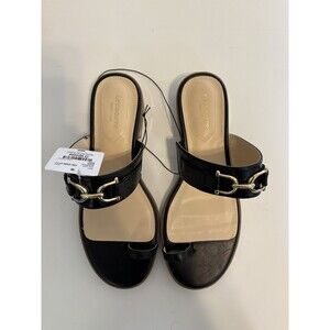 Liz Claiborne Argent Black Heels